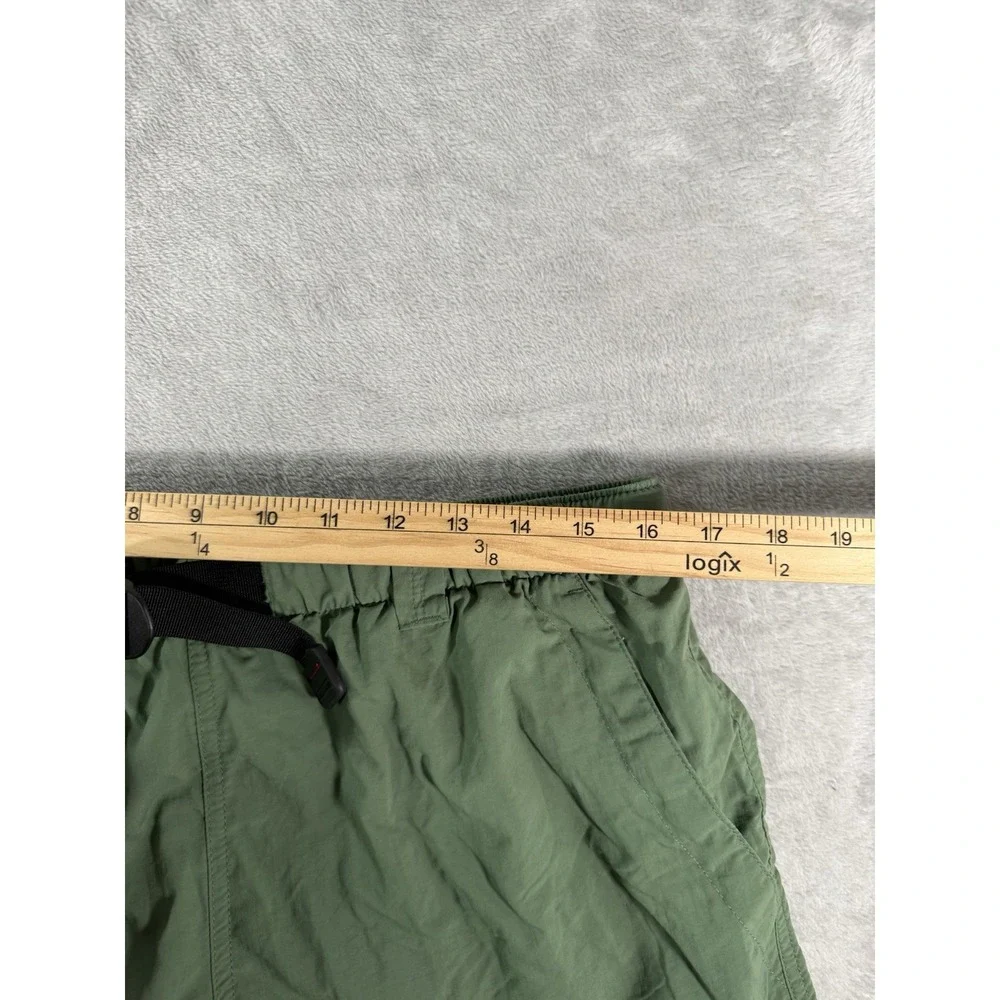 The North Face Shorts Men's Large Green Belted Hiking Trail Outdoor